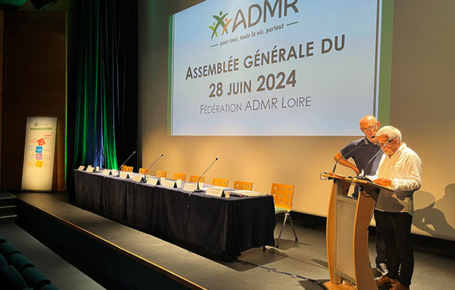Assemblée générale de l'ADMR Loire 2024 aux Foréziales